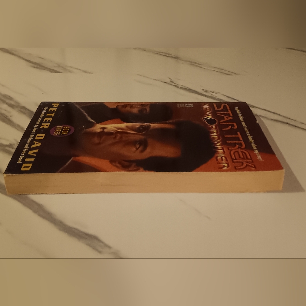 Vintage Star Trek New Frontier Book Three by Peter David - Picture 4 of 4